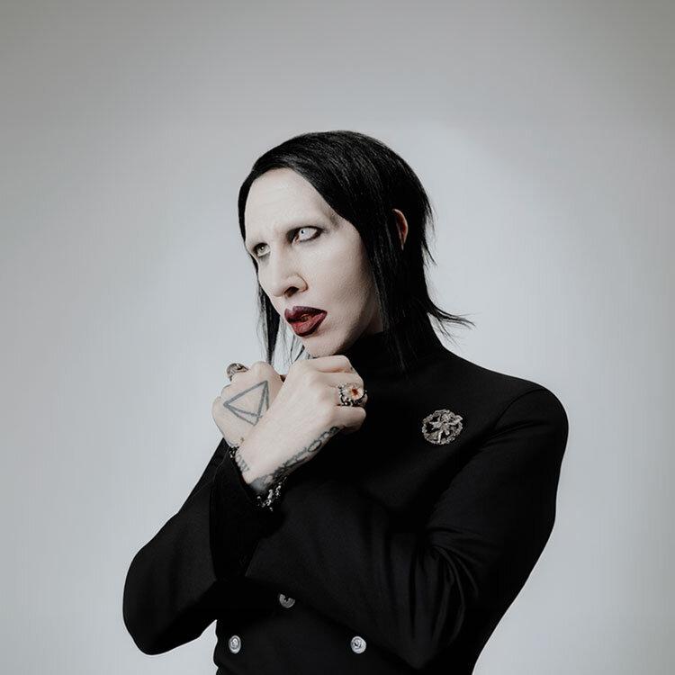 Marilyn Manson promotional photo during the One Assassination Under God – Chapter 2 era