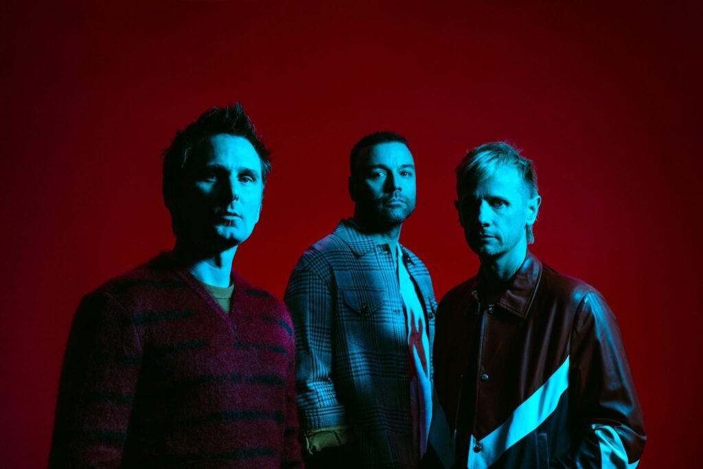Muse band photo from The Wow! Signal era