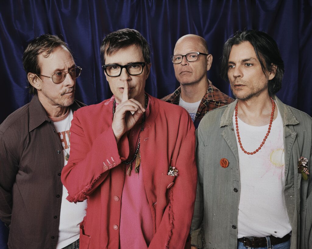 Weezer band photo from The Gold Album era